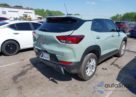 2025 Chevrolet Trailblazer Fwd Ls z USA, uszkodzony, nr VIN KL79MMSP2SB122568